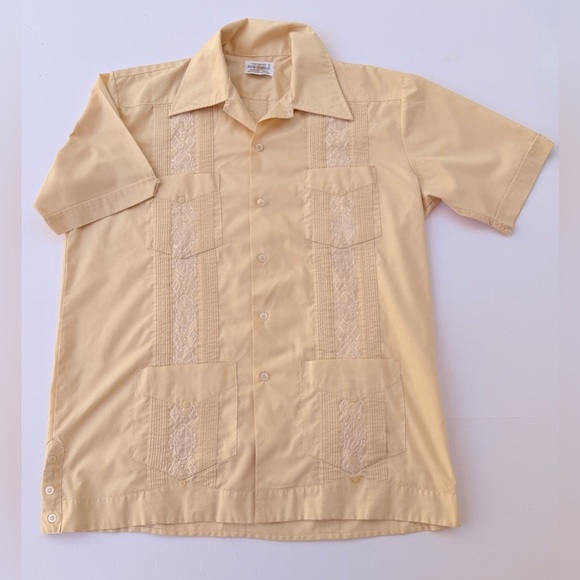 Don Romeo Guyabera Other - Vintage Don Romeo Guyabera Cuban Leisure Shirt Size Large😎👍​